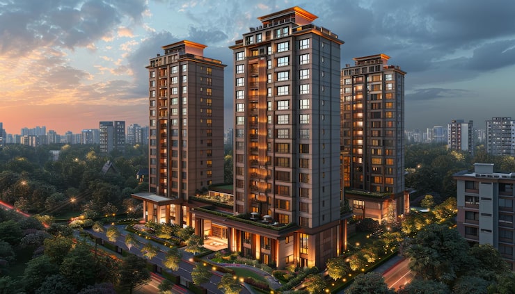 Swarnim 18 Bapunagar project offering 3 and 4 BHK apartments in Ahmedabad