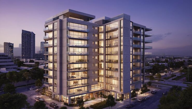 Swarnim Heights project on S.G. Highway offering 3 BHK apartments